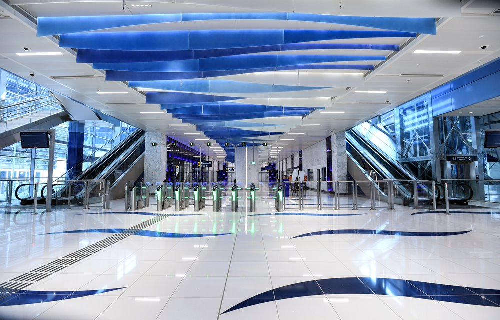 Jebel Ali Station Metro Route 2020