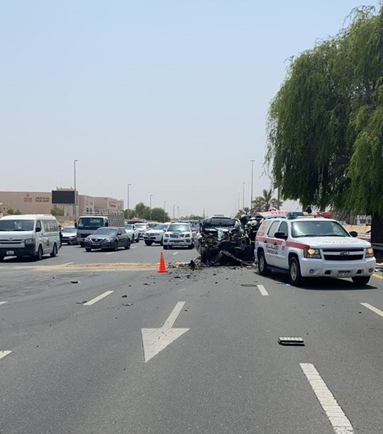 dubai accident bus crash