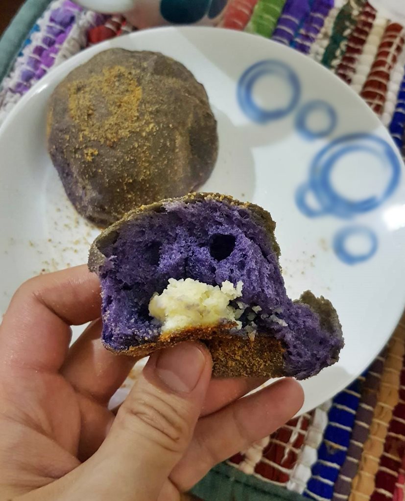 how to bake ube cheese pandesal