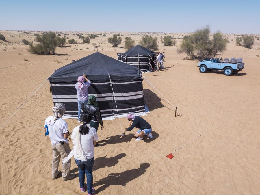 team building in the desert dubai