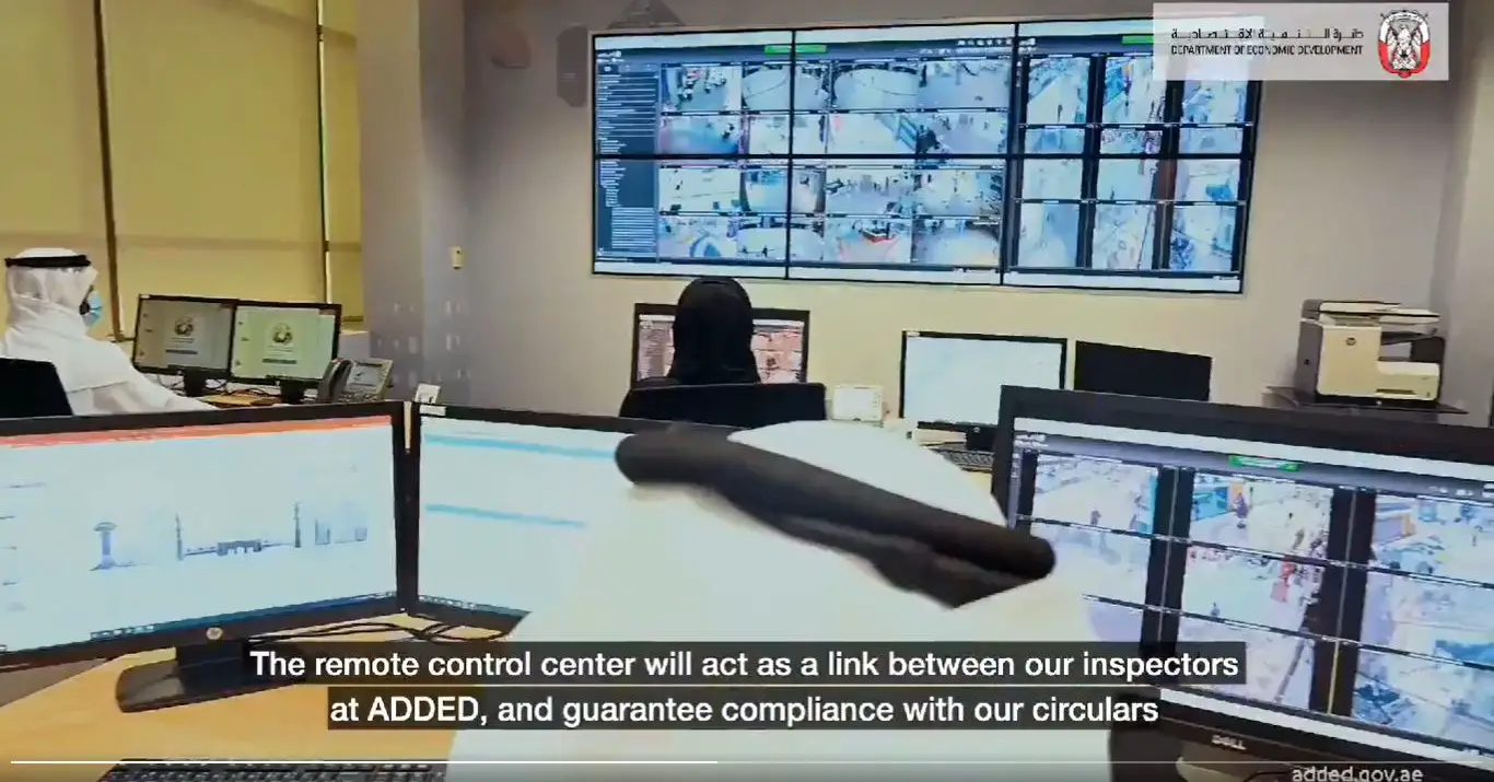 [Video] Abu Dhabi Gov't Installs CCTV Network to Catch Social Distancing Violators in Establishments