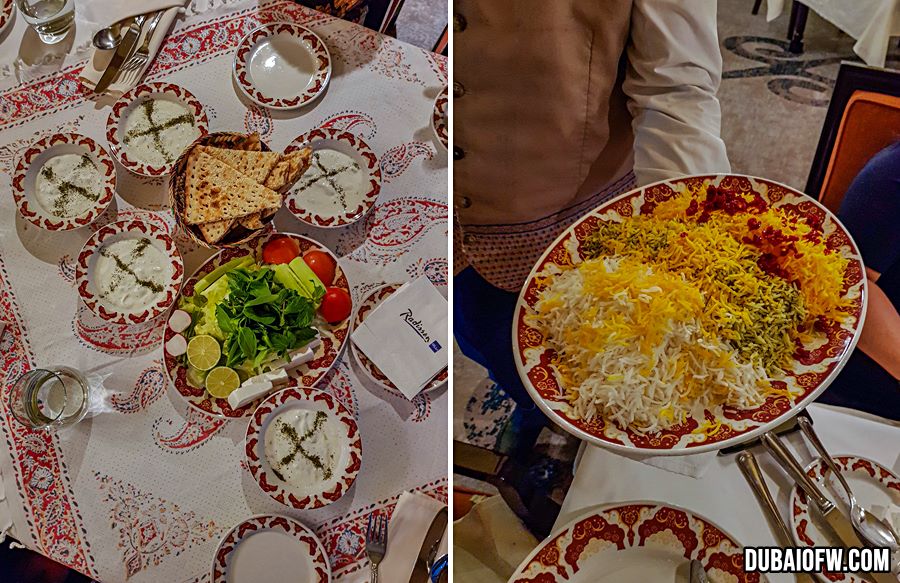 dubai shabestan persian restaurant