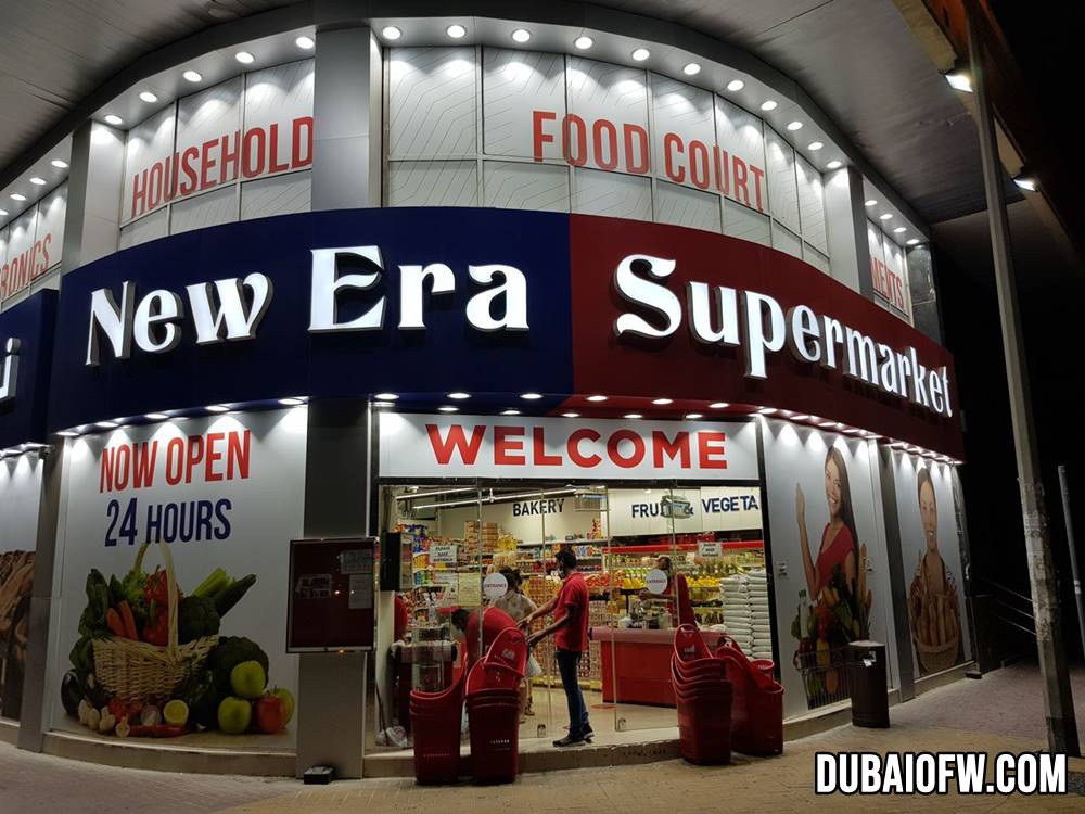 New Era Supermarket in Al Muraqqabat