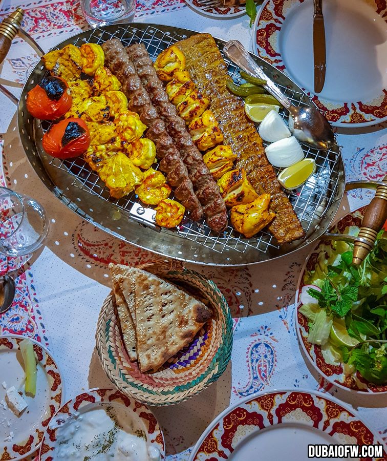 shabestan restaurant dubai
