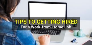 tips getting hired work from home