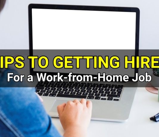 tips getting hired work from home