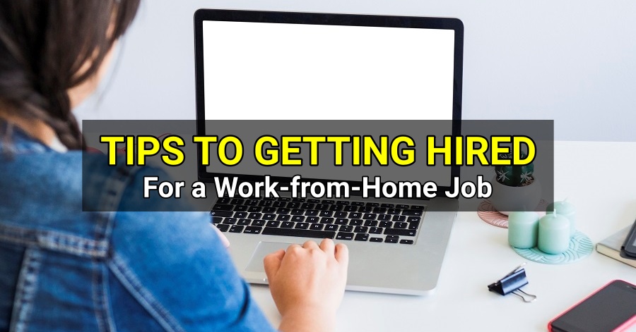 tips getting hired work from home