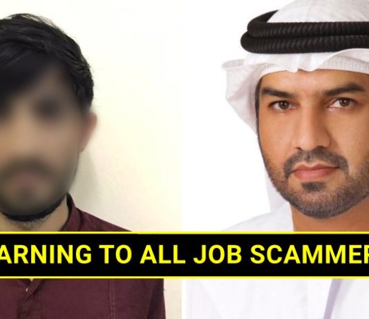 dubai police arrest fake jobs scammers