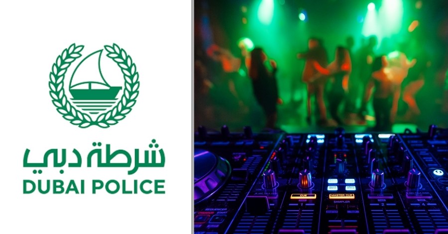 dubai police arrest managers dj party