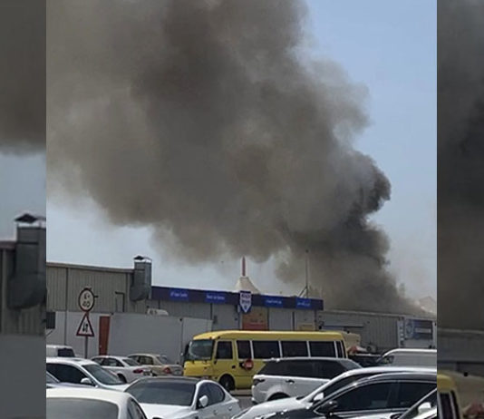 fire in al quoz industrial area 3 dubai
