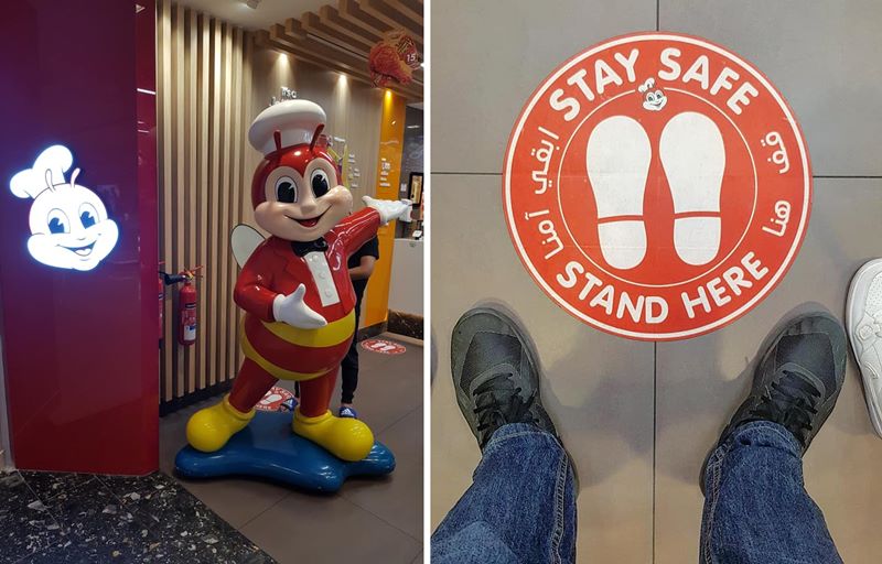 jollibee safety precautions