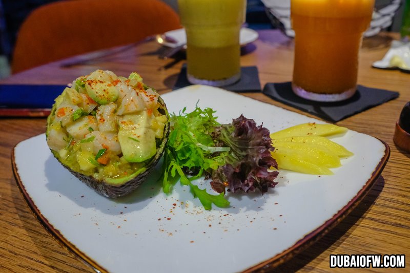 Mango Shrimp Avocado