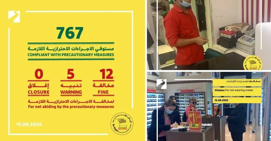 shops fined dubai safety guidelines