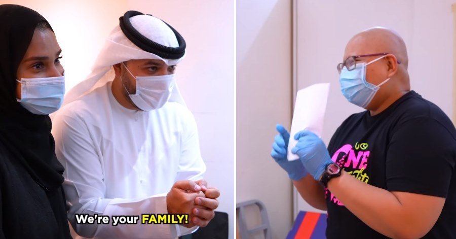 filipina in dubai battle cancer khalid al ameri