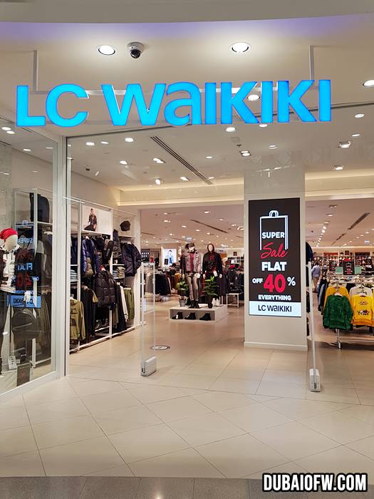 LC Waikiki Dubai sale
