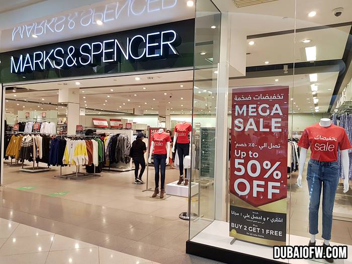 Marks & Spencer Dubai Store sale