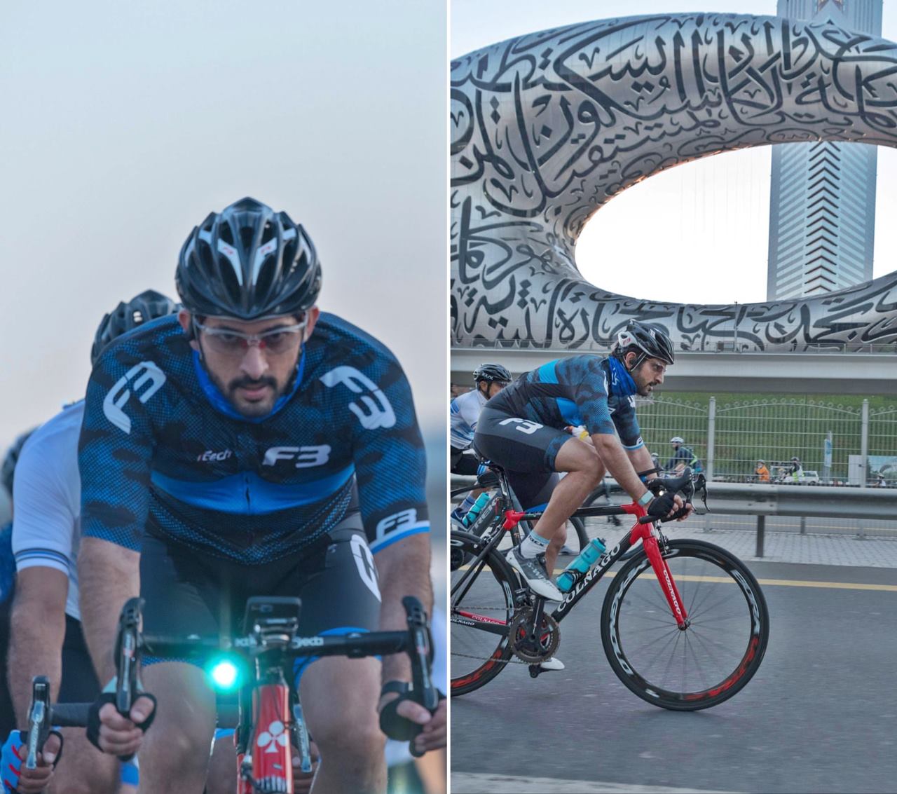 hamdan crown prince cyclist