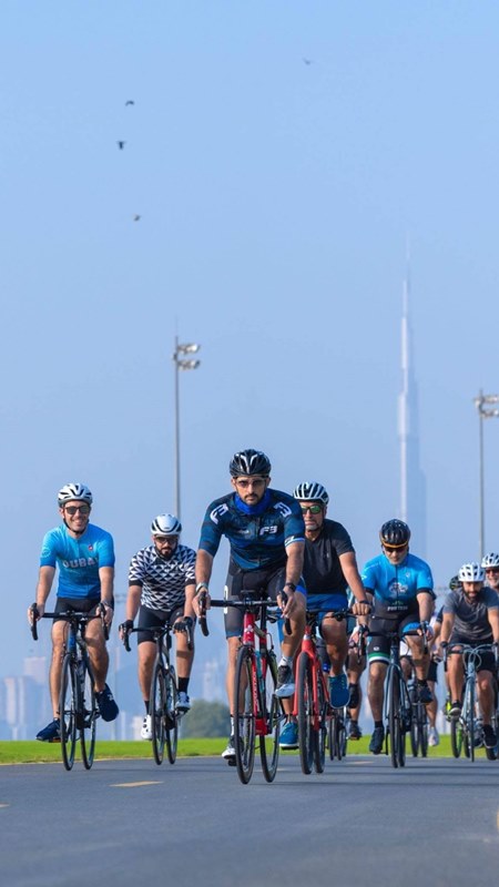 prince hamdan dubai cycling