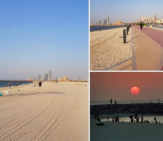 sharjah corniche near ajman border