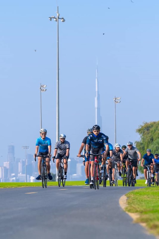 sheikh hamdan cycling dubai