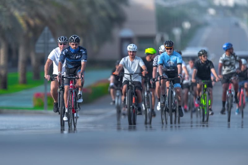 sheikh hamdan dubai fitness challenge cycle