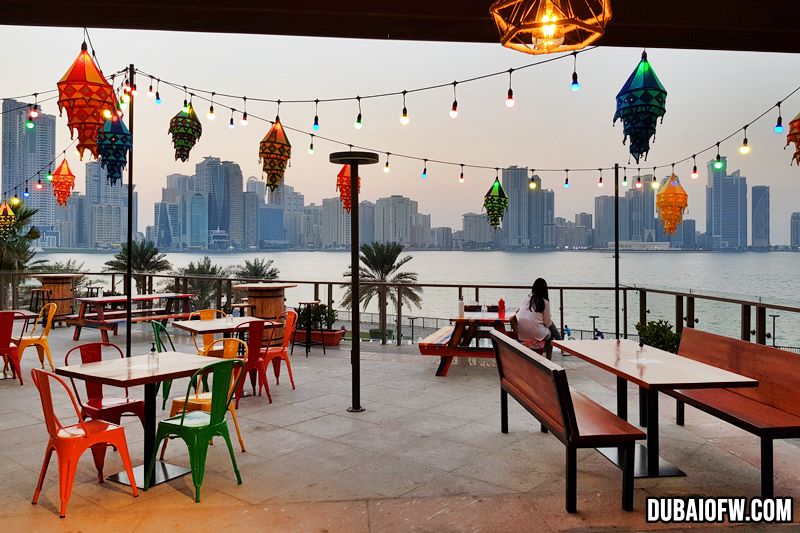 view from Spice Grill - Al Majaz Waterfront