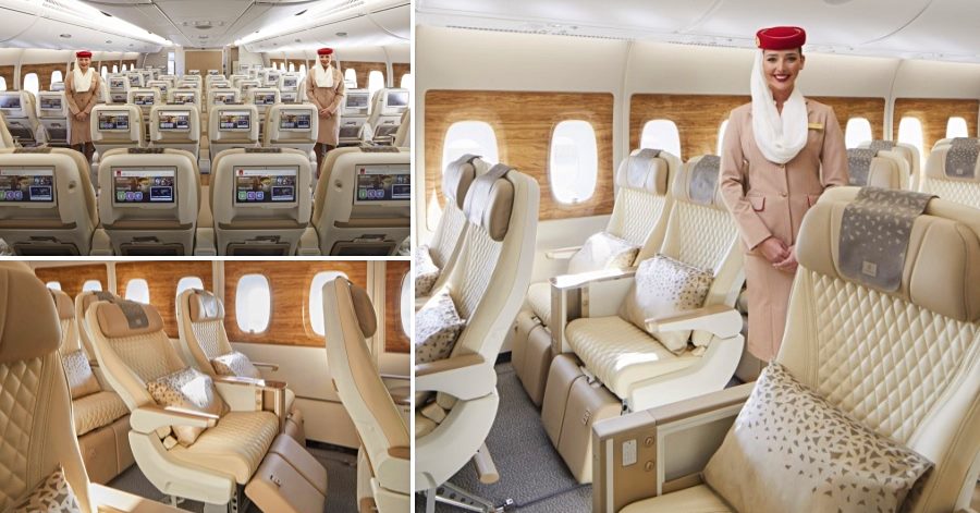 emirates premium economy flight seats