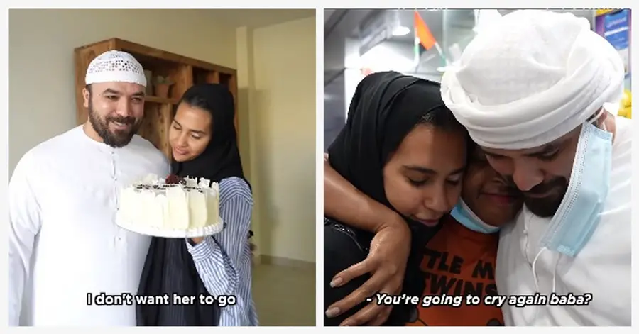 WATCH: Khalid and Salama Say Goodbye to Nanny, Surprises Her with Big Wedding Gift