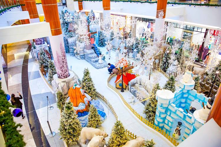 23 PHOTOS Christmas Winter Tale at Burjuman Mall Dubai OFW