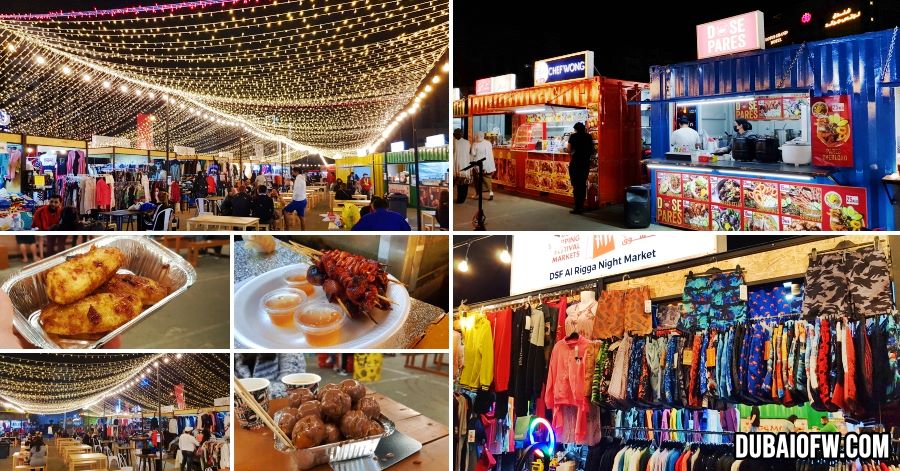 al rigga dubai night market