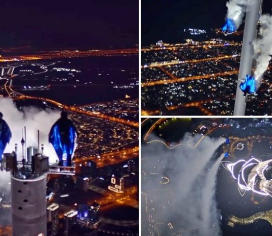 basejumping dubai burj khalifa