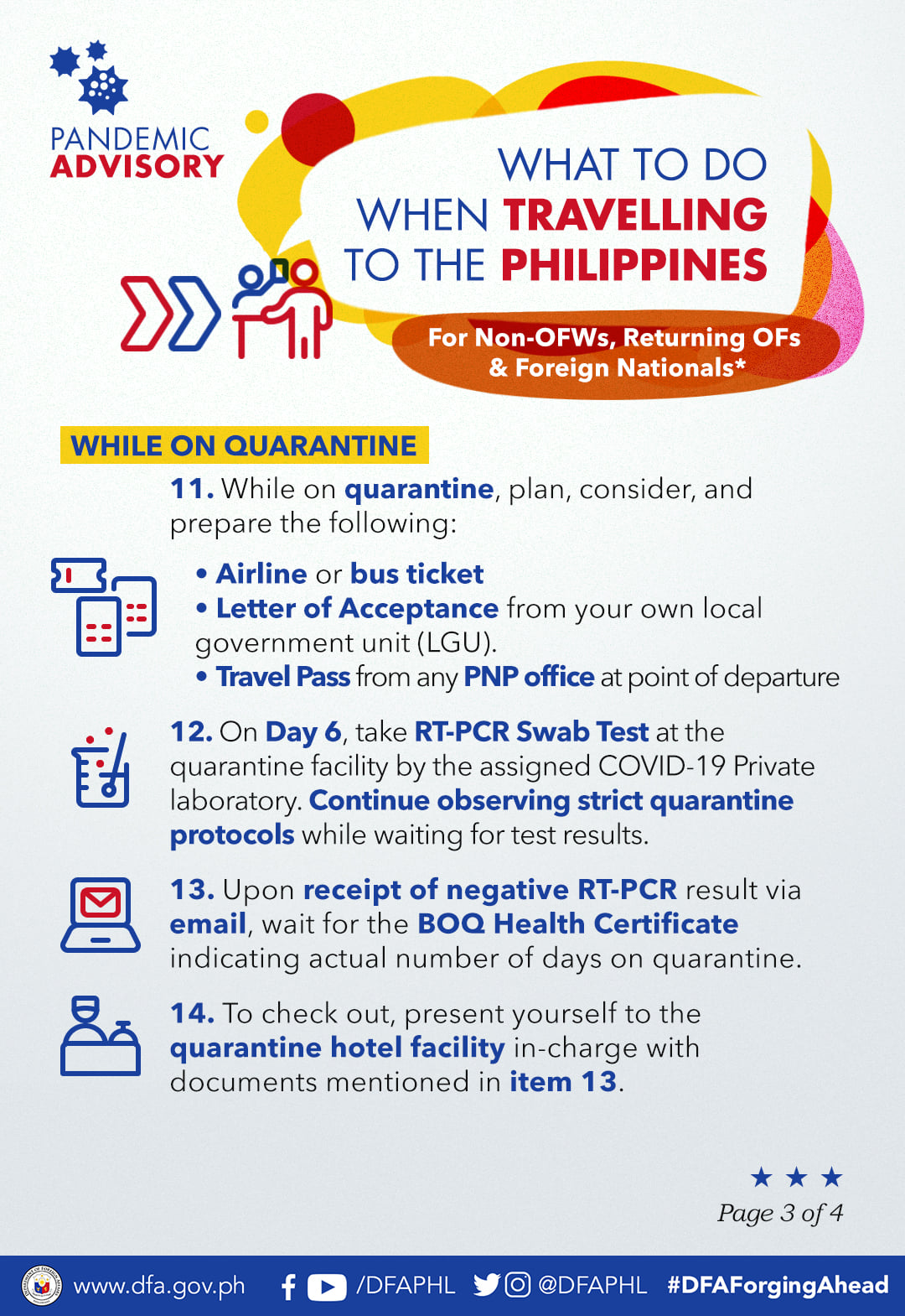 DFA Advisory Rules when Travelling to the Philippines Dubai OFW