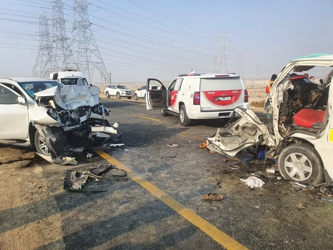 Hassah Road accident dubai