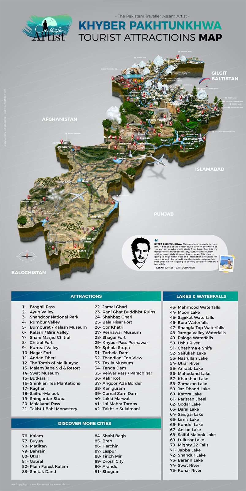 Khyber-pakhtunkhwa-tourist-attractions-map