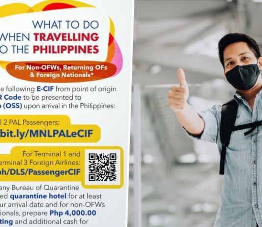 pandemic advisory travel to philippines rules