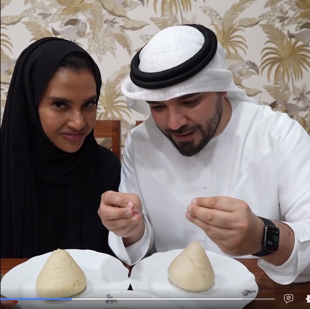 Khalid and Salama Try Nigerian Food in Dubai