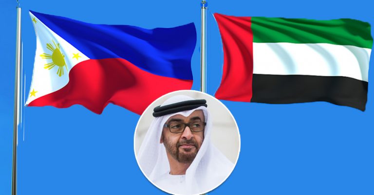 philippines thank sheikh mohamed bin zayed al nahyan