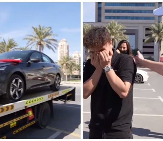 Video: Supercar Blondie Surprises Filipino in UAE with Brand New Car