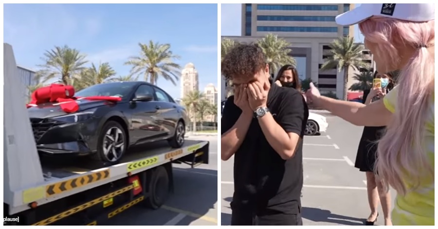 Video: Supercar Blondie Surprises Filipino in UAE with Brand New Car