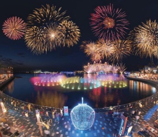 The Pointe Palm Jumeirah New Year Fireworks Livestream Video Online