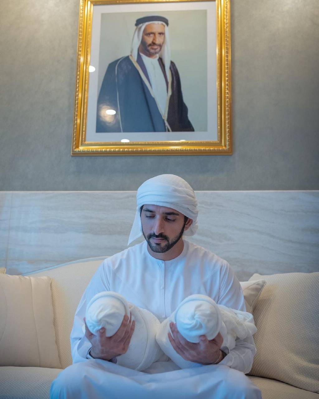 Prince Hamdan twins