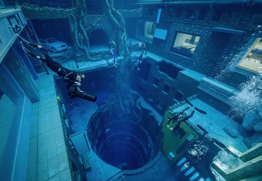 World's Deepest Swimming Pool Opens in Dubai
