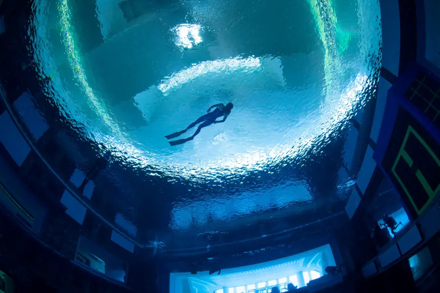 World's Deepest Swimming Pool Opens in Dubai