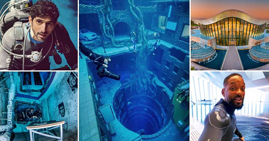 Deep Dive Dubai Worlds Deepest Swimming Pool Opens For Public Images