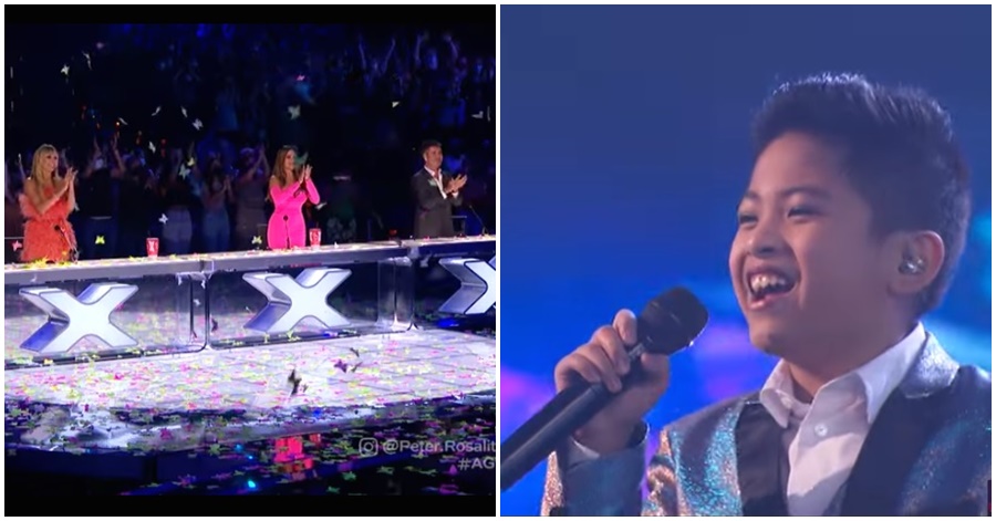 WATCH: UAE-Based Filipino Kid Continues to Impress Judges, Advances to AGT Semis