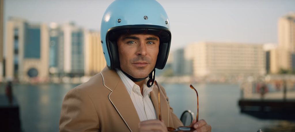 zac efron in dubai