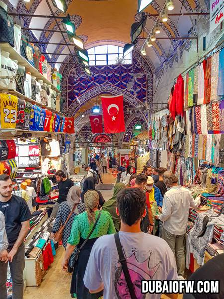 Grand Bazaar in Istanbul