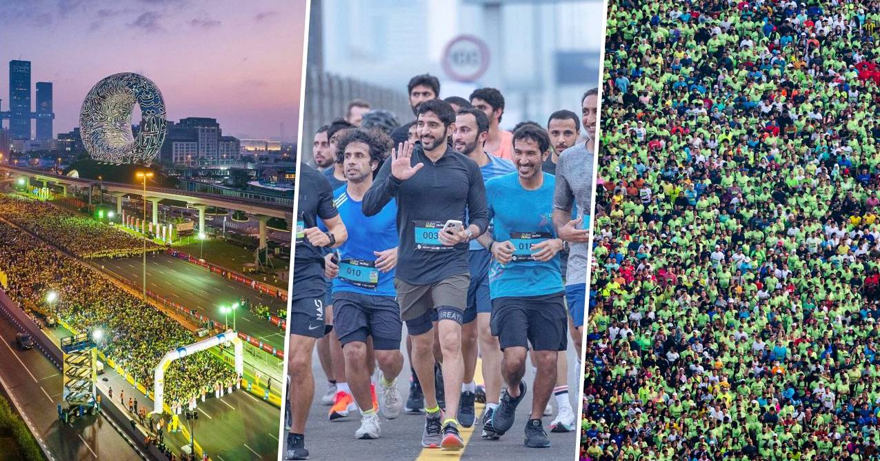 photos of Dubai Run in 2022