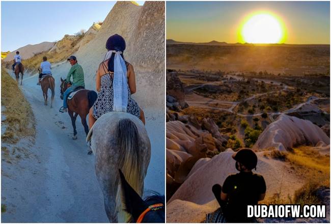 horseback riding in Cappdocia