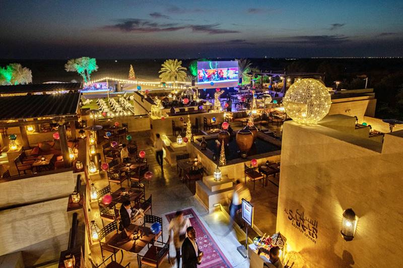 bab al shams christmas market